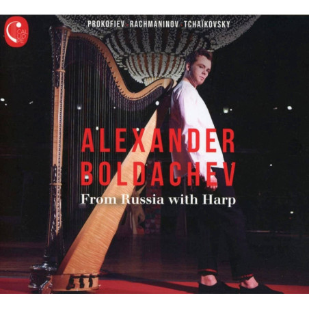 Alexander Boldachev, from Russia with harp