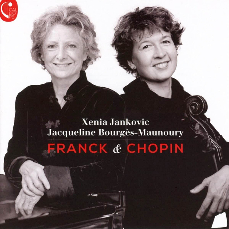 Franck, Chopin Sonates pour violoncelle, Jankovic, Bourgès-Maumoury