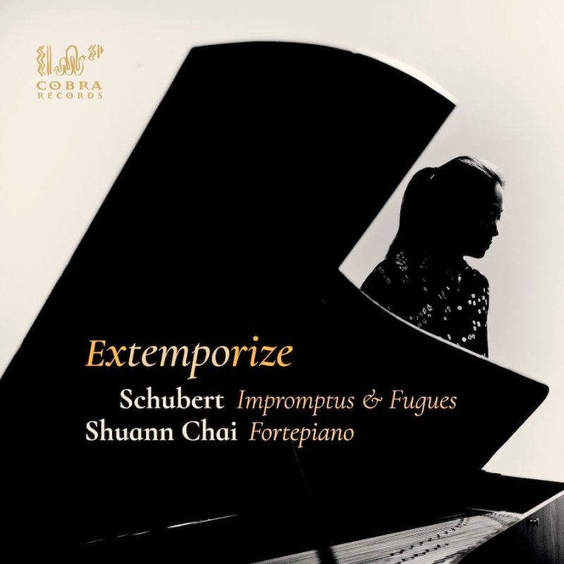 Franz Schubert Extemporize Impromptus, Fugues, Schuann Chai, piano