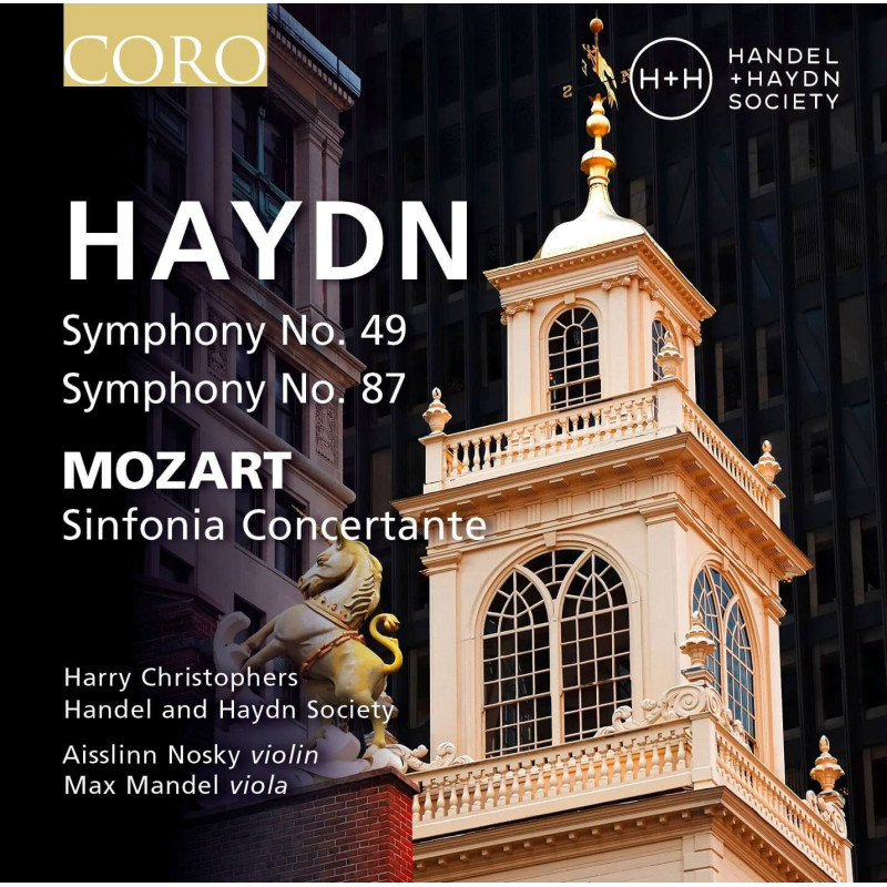 HAYDN Symphonies 49 & 87 MOZART Symphonie Concertante par Nosky et Christophers