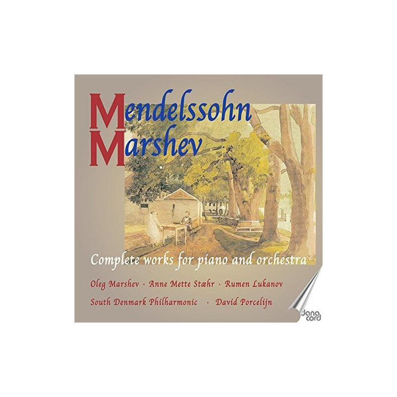 Mendelssohn Intégrale de la musique pour piano et orchestre, Oleg Marshev (4 CD)