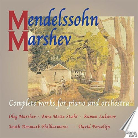 Mendelssohn Intégrale de la musique pour piano et orchestre, Oleg Marshev (4 CD)