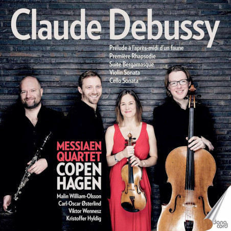 Debussy Suite Bergamasque, Sonate Violon - Messiaen Quartet Copenhagen