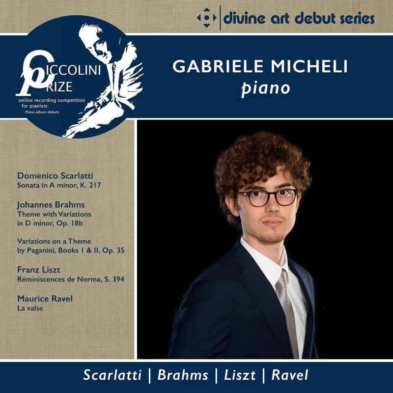 Scarlatti, Brahms, Liszt, Ravel, Gabriele Micheli, piano