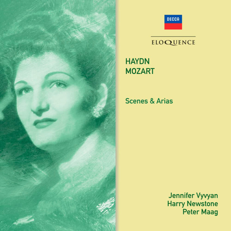 Mozar, Haydn, Scènes et arias, Jennifer Vyvyan