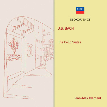 Bach Les suites pour violoncelle Jean-Max Clément (2 CD)