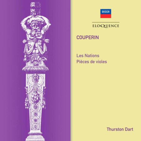 Couperin, Les Nations pièces de viole, Thurston Dart (2 CD)