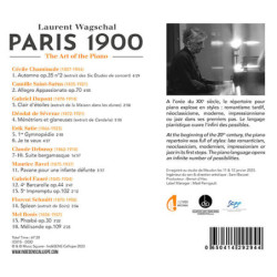 Paris 1900, l'art du piano, Laurent Wagschal