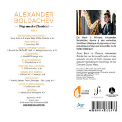 Alexander Boldachev, harpe Pop meets Classical, vol.1