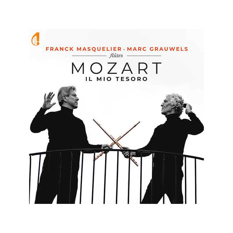 Mozart Il Mio Tesoro, Franck Masquelier, Marc Grauwels, flûtes