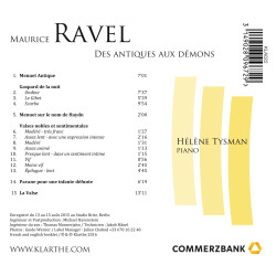 Maurice Ravel Des antiques aux démons, Hélène Tysman, piano