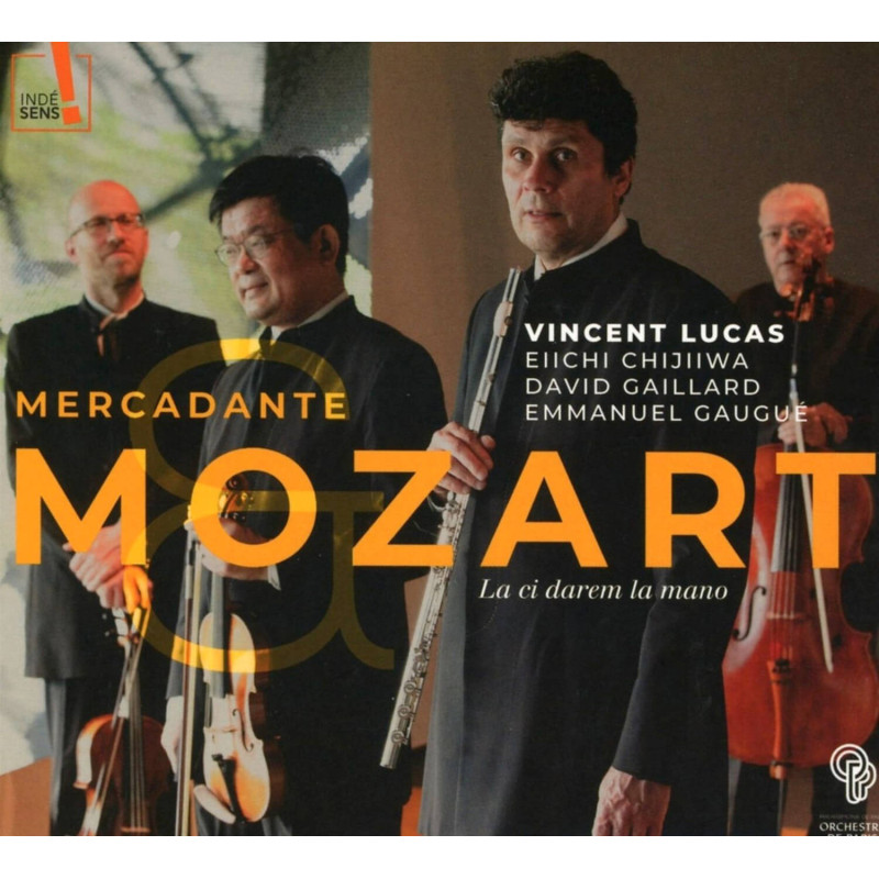 Mercadante, Mozart, Vincent Lucas flûte