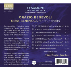 Orazio Benevoli Carissimi Jephte The Sixteen Harry Christophers