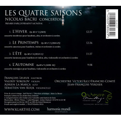 Nicolas Bacri Les Quatre Saisons concertos