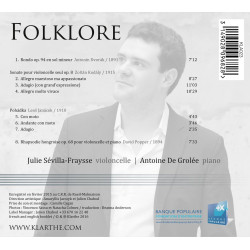 Folklore Kodaly, Janacek, Dvorak Julie Sévilla-Fraysse