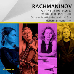 Rachmaninov, Suite pour 2 pianos, Trio avec piano, Huberman Piano Trio