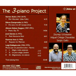 The 3 Piano Project - Musique pour 3 claviers