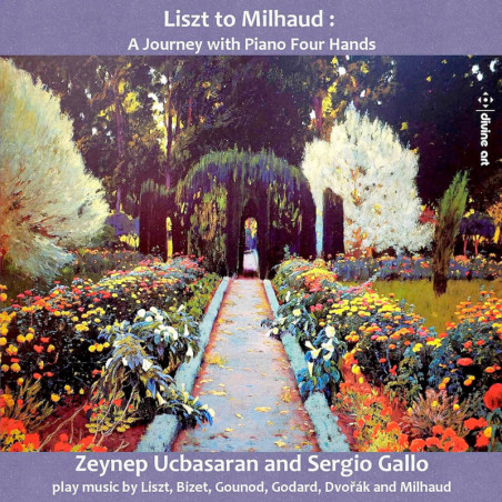 Liszt A Milhaud - Un voyage à 4 mains