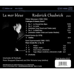 Messian, Gorton, Szyma, La mer bleue - Roderick Chadwick