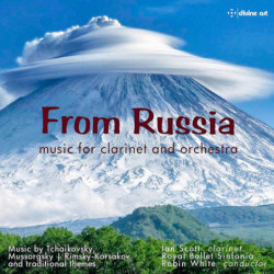 From Russia Musique pour clarinette et orchestre/Scott, White