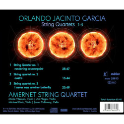 Garcia, Orlando Jacinto / Quatuors 1-3 - The Amernet String Quartet