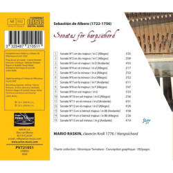 Mario Raskin - Sonatas Para Clavicordio 1/15/Digipack