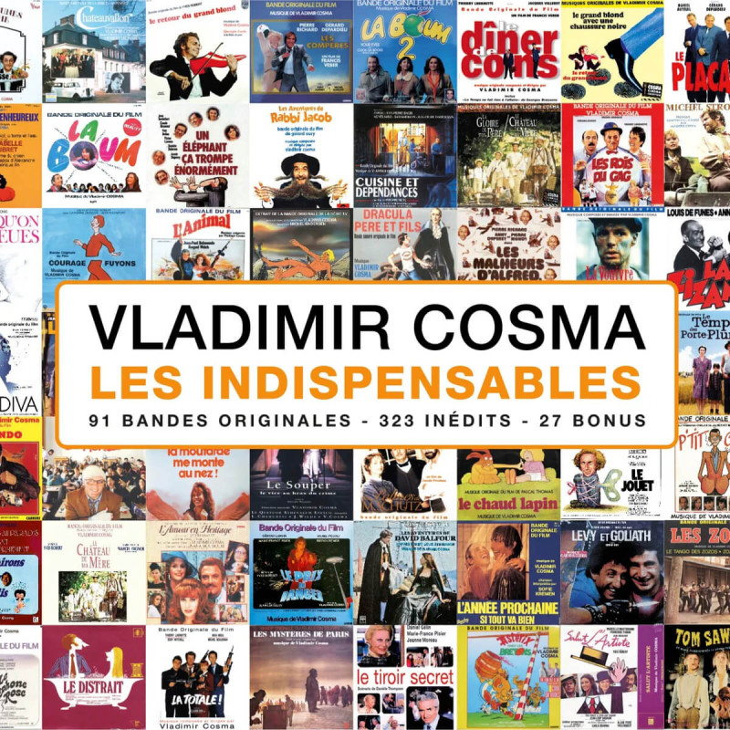 Vladimir Cosma, Les Indispensables (34 CD)