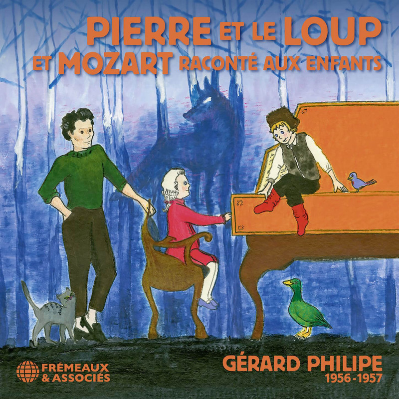 Prokofiev Pierre et le Loup & Mozart raconté aux enfants Gérard Philipe