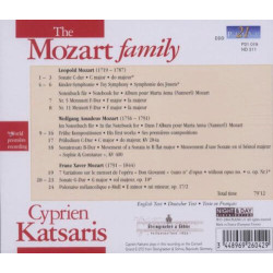 La famille Mozart, Cyprien Katsaris, piano