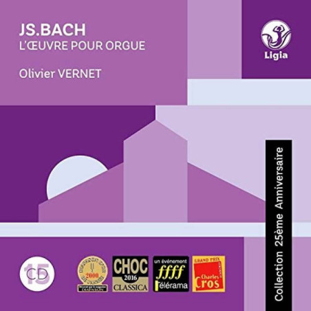 Bach / Intégrale Orgue - Olivier Vernet