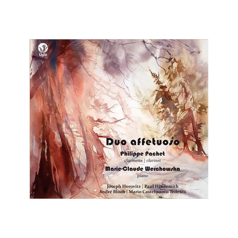 Duo Affetuoso Hindemith, Horovitz, Bloch, Castelnuovo Tedesco