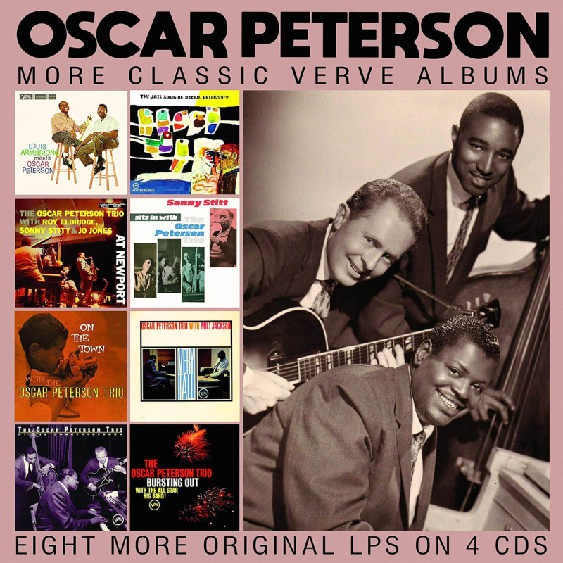 OSCAR PETERSON More Classic Verve Albums (4 CD)