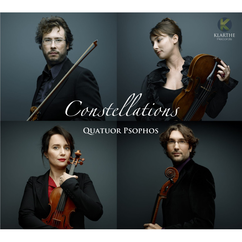 Constellations Debussy, Ravel, Dutilleux, Quatuor Psophos