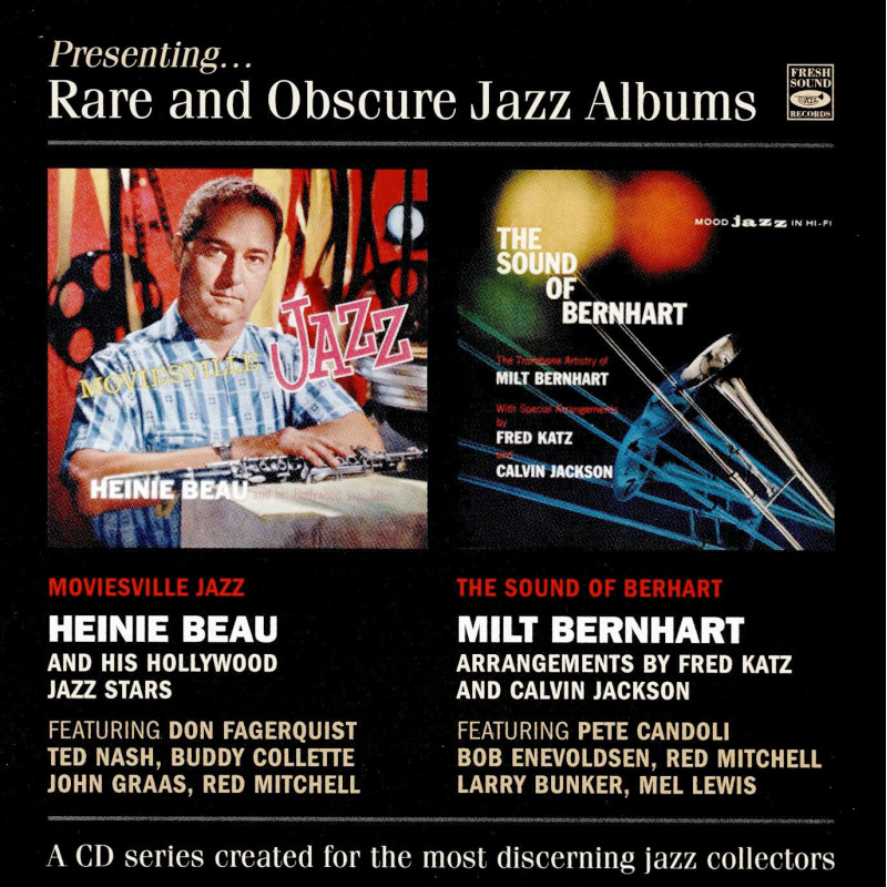 HEINIE BEAU/MILT BERNHART Rare and obscur Jazz Albums