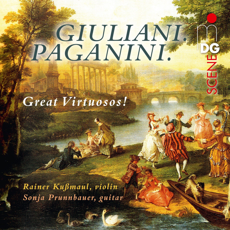 Giuliani, Paganini Rainer Kussmaul, violon Sonja Prunnbauer, guitare