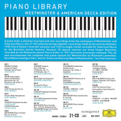 Piano Library Westminster & American Decca Edition