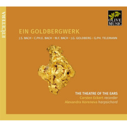 EIN GOLDBERGWERK BACH,GOLDBERG, TELEMANN / THE THEATRE OF THE EARS