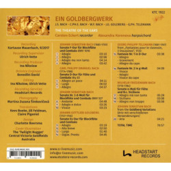 EIN GOLDBERGWERK BACH,GOLDBERG, TELEMANN / THE THEATRE OF THE EARS