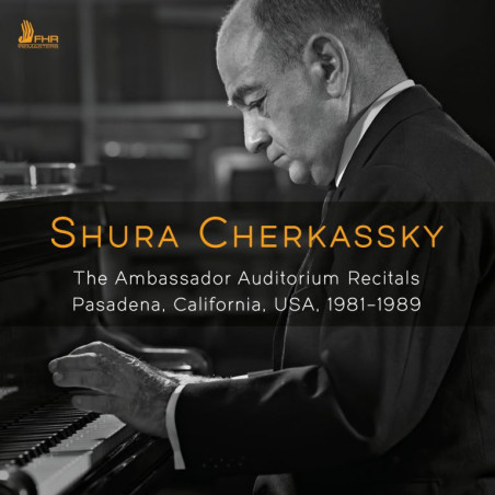 Shura Cherkassky The Ambassador Auditorium Recitals, 1981-1989