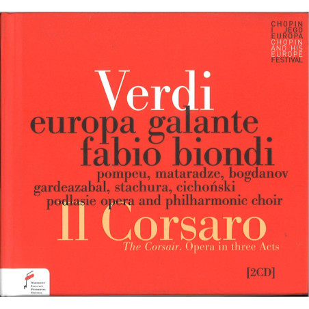 Verdi (1813-1901) Il Corsaro, Le Corsaire, Fabio Biondi