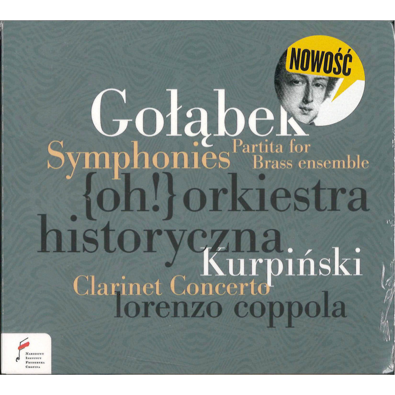 Golabek, Kurpinski Cto Clarinette/Symph - Lorenzo Coppola, Clarinet, Oh! Orkiestra History