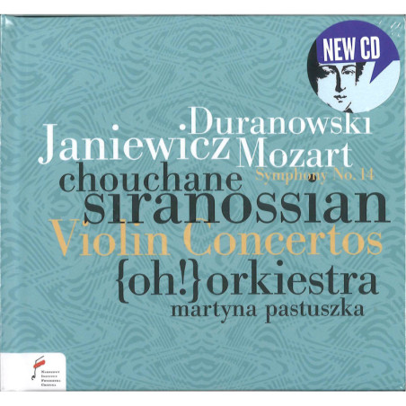 Chouchane Sirossian, concertos pour violon, Duranowski, Janiewicz, Mozart