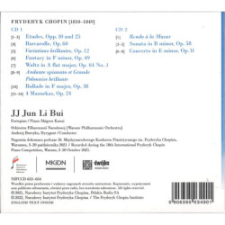 Chopin, JJ Jun Li Bui, piano, Concours 2021