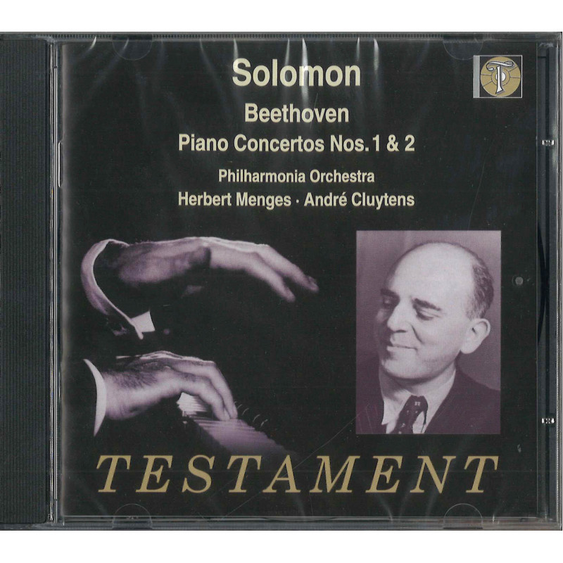 Beethoven, Concertos pour piano 1 & 2 Solomon, piano