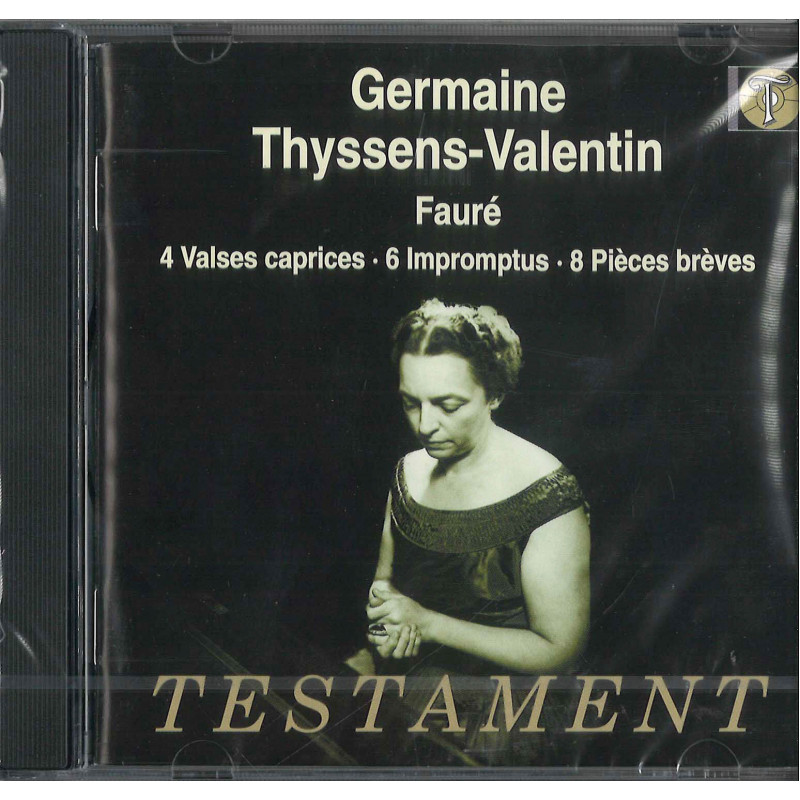 Germaine Thyssens-Valentin joue Fauré