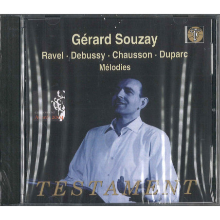 Gérard Souzay, Ravel, Debussy, Chausson, Duparc