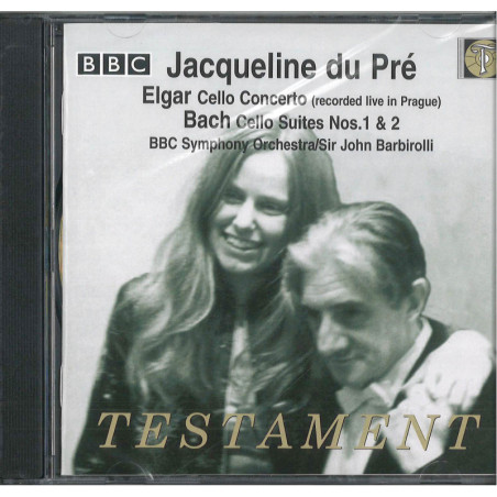 Elgar Concerto pour violoncelle Bach Suites Jacqueline du Pré