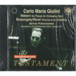 Carlo Maria Giulini Webern Moussorgski