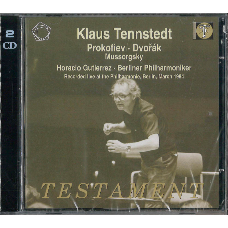 Klaus Tennstedt, Moussorgski, Prokofiev, Dvorak (2 CD)