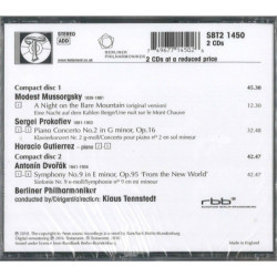 Klaus Tennstedt, Moussorgski, Prokofiev, Dvorak (2 CD)